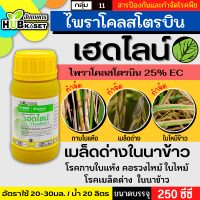 เฮดไลน์ 250ซีซี สารป้องกันกำจัดโรคพืชประสิทธิภาพสูง ออกฤทธิ์ป้องกัน กำจัดทั้งเชื้อราชั้นต่ำ และชั้นสูง