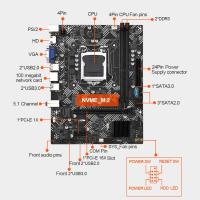 เมนบอร์ด LGA-1155CPU PCI Express 16X B75M-VH เมนบอร์ดเดสก์ท็อป USB3.0 SATA3.0 * 2หน่วยความจำ4 Pin