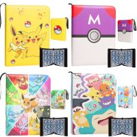 400pcs Newly Listed Pokemon Cartoon Anime Game Battle Card Booklet Zipper Binder Card Holder Card Case Childrens Toys Gift