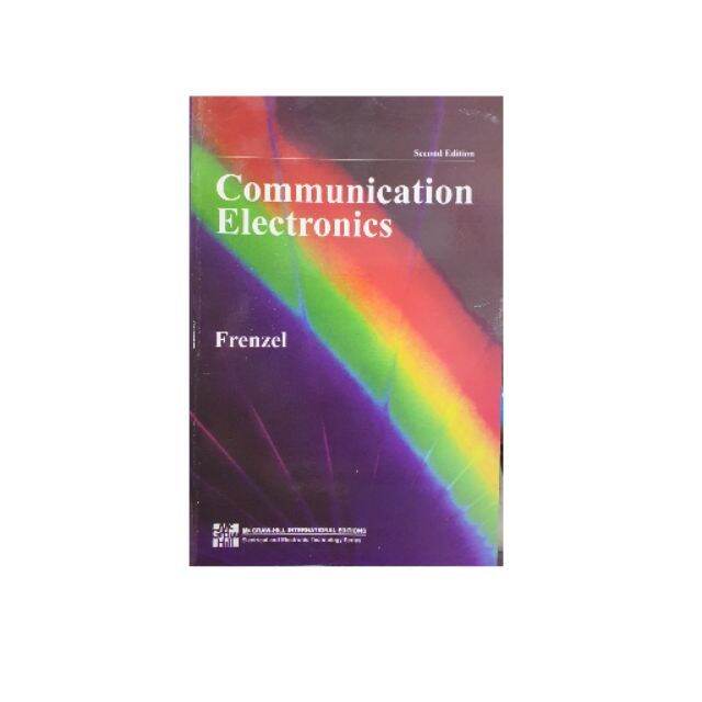 Communication Electronics 2nd edition byFrenzel Lazada PH