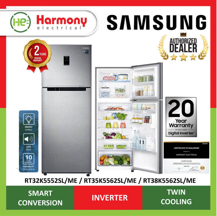 [COURIER DELIVERY] SAMSUNG RT32K5552SL/ME 2 Doors Inverter Refrigerator