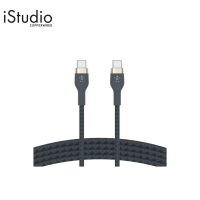 BELKIN สายชาร์จ Boost Charge Pro Flex Double-Braided Silicone USB-C to C ความยาว 1 เมตร l iStudio By Copperwired