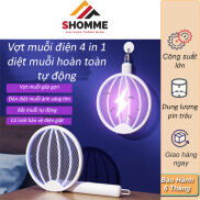 Vợt Muỗi Thông Minh Bắt Muỗi Tự Động Đèn Bắt Muỗi Gấp Gọn Máy Đuổi Muỗi
