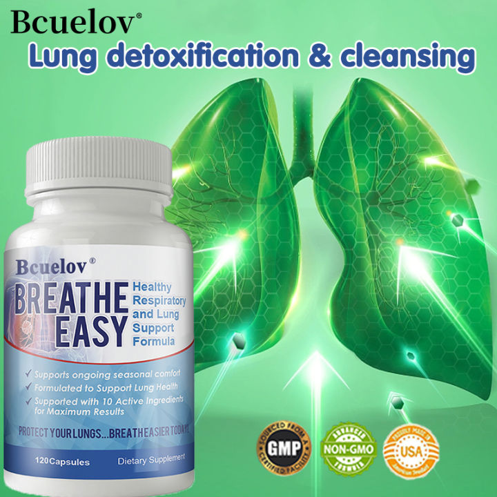 Lung Support Supplement Supports lung detoxification and cleansing