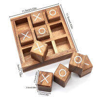 Dcapoknk XO Tic Tac Toe เกมกระดานของเล่นเพื่อการศึกษาสำหรับของเล่นเด็ก ปริศนา เวลาว่าง หมากรุกของเล่นเกมบนโต๊ะ