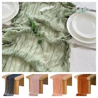 【hot】▨  10packs Cheese Gauze Table Cover Rustic Wedding Decoration Reception Boho Beach