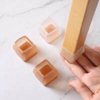 ◄☌❃ 4Pcs/set Upgraded Silicone Chair Legs Caps Furniture Leveling Anti-slip Pads Home Decor Wood Floor From Scratches Protectors Mat