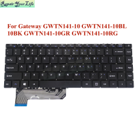 แป้นพิมพ์สำหรับแล็ปท็อปของสหรัฐอเมริกาสำหรับ GATEWAY GWTN141-10BK GWTN141-10GR GWTN141-10RG 14.1 ULTRA SLIM NOTEBOOK