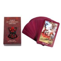 Tarot of Forbidden Dreams Deck Games English Version PDF Guidebook Magical Fate Divination Oracle Card for Personal Famlily Use welcoming