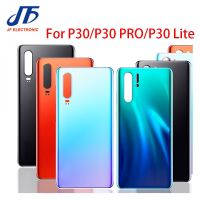 10ชิ้นเคส OEM ใหม่เหมาะสำหรับ Huawei P30 Lite Pro ด้านหลังฝาหลังปิดโทรศัพท์แผงประตูกระจกด้านหลัง + สติกเกอร์กาวสำหรับซ่อม