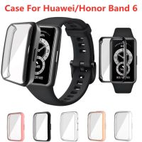 Case For Huawei Honor Band 6 Protective TPU Bumper Full Cover Screen Protector For Huawei Honor Band6 HuaweiBand 7 Soft Case Cables