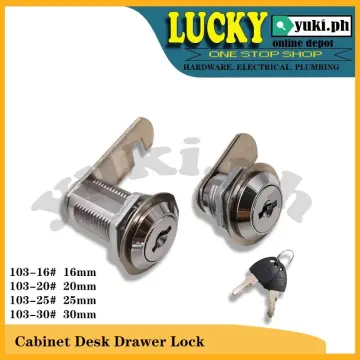 Cylinder Lock Drawer+16/20/25/30mm New Cabinet Locks With Keys