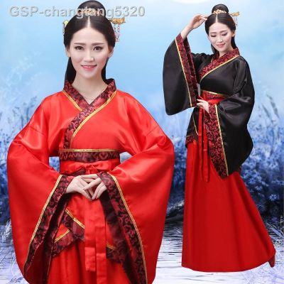 2023 Tang Suitละเอียด✈▼ ชุดฮันฟุฮันบกของผู้หญิงใหม่ชุดราชวงศ์จีนเสื้อผ้าชุดเสื้อผ้า