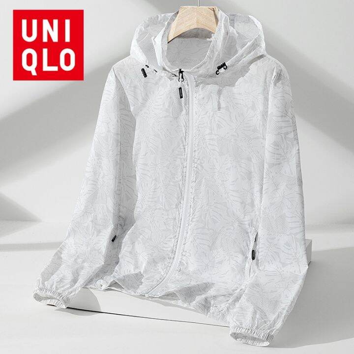 ส่งของ-uniqlo-เสื้อโค้ทกันแดด-ผ้าเรยอน-แบบบาง-ระบายอากาศ-ป้องกันรังสียูวี-เหมาะกับฤดูร้อน-สําหรับผู้ชาย