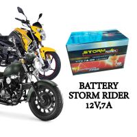 โปรโมชั่น แบตเตอรี่มอเตอร์ไซค์ CR5,EX250,Superlight 200 แบตรถเตอรี่มอเตอร์ไซค์ STORM RIDER YTX-7A ราคาถูก แบตเตอรี่มอเตอร์ไซค์ แบตเตอรี่มอเตอร์ไซค์ไฟฟ้า แบตเตอรี่มอเตอร์ไซค์ แบตเตอรี่มอเตอร์ไซค์