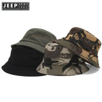 TOP☆JEEP SPIRIT 1941 ESTD Mens summer camouflage hat bucket hat sunscreen face fishing fishing outdoor