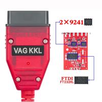 ❆◇❏ VAG KKL 409.1 Red blue PCB Board 9241A Chip FTDI FT232RL For VAG KKL USB Tool OBD2 USB Diagnostic VAG409.1 KKL Switch