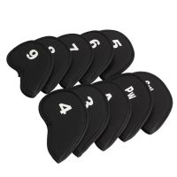 2023 NEW for✟◘ 10pcs/Set High Quality Golf Club IronHead Cover HeadCovers Protect Golf Head Cover Black/Red/Blue Golf Accessories