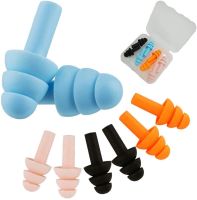 ♞卍 4Pairs Soft Foam Ear Plugs for Sleeping Noise Cancelling Anti Noise Snoring Sleeping Plugs use for sleep