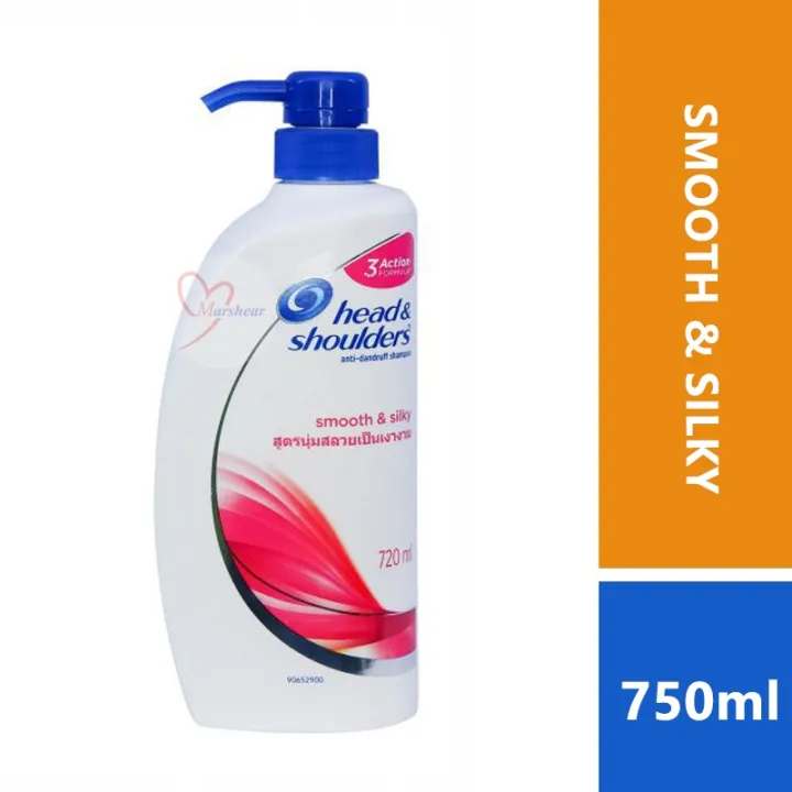 Head and shoulders Shampoo Cool menthol & Smooth Silky Apple fresh