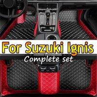 เสื่อปูพื้นรถสำหรับ Suzuki Ignis 2022 2021 2020 2019 2018 2017พรมอุปกรณ์ตกแต่งฝาครอบภายในอะไหล่ทดแทนตามสั่ง