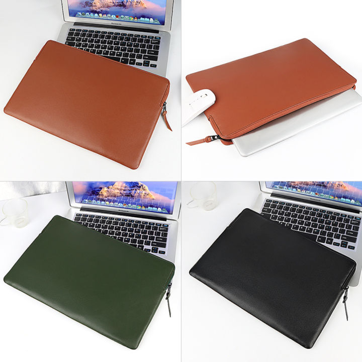 laptop-bag-for-macbook-air-pro-13-15-notebook-bag-xiaomi-asus-13-14-15-15-6-inch-laptop-sleeve-bag-pu-leather-luxury-laptop-case