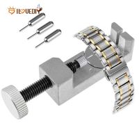 Professional Watch Band Bracelet Link Remover / Adjustable with Metal 3 Pins Watch Repair Tools for Watchmaker