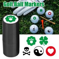 Golf Ball Clover Stamps And Green Ink Golf Ball Stamper Golf Ball Marker For Golfer Gift Present Golf Learner Golf Accessories