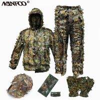 【YF】 Adult Leaves Camouflage Ghillie Durable Shooting Breathable Combat Set