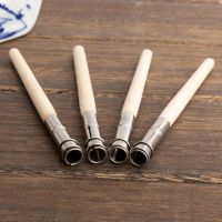 16pcs Wood Pencil Extender Sketching Drawing Tools Wooden Painting Tools Single Head Pen Holder School Student Art Supplies