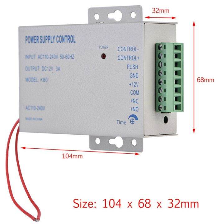 k80-door-access-system-electric-power-supply-control-dc-12v-3a-miniature-power-electric-lock-power-access-control-system