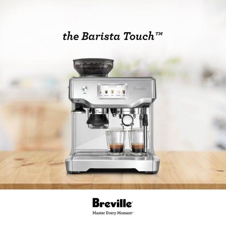 Breville Barista Touch Coffee Maker Espresso Machine w/ Builtin Coffee
