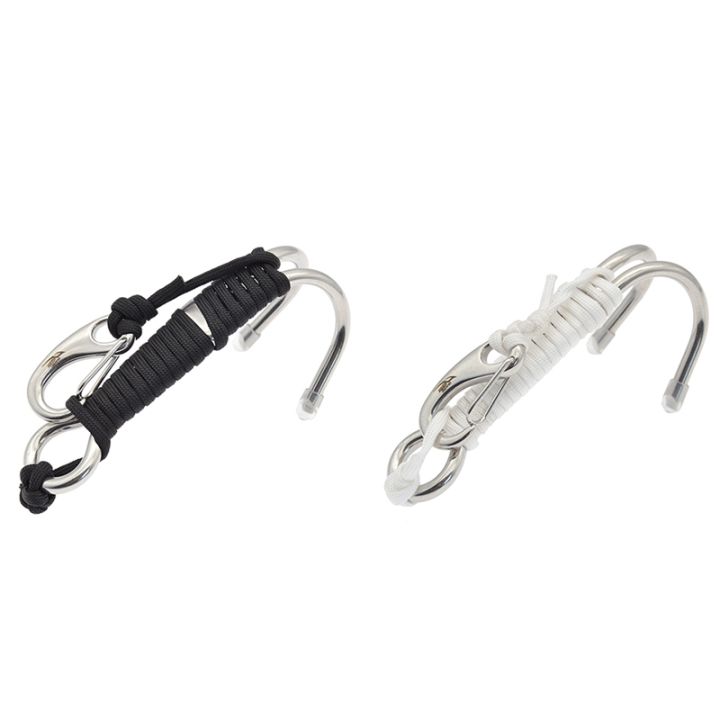 keep-diving-scuba-diving-double-dual-stainless-steel-reef-drift-hook-with-line-and-clips-hook-for-current-dive-underwater