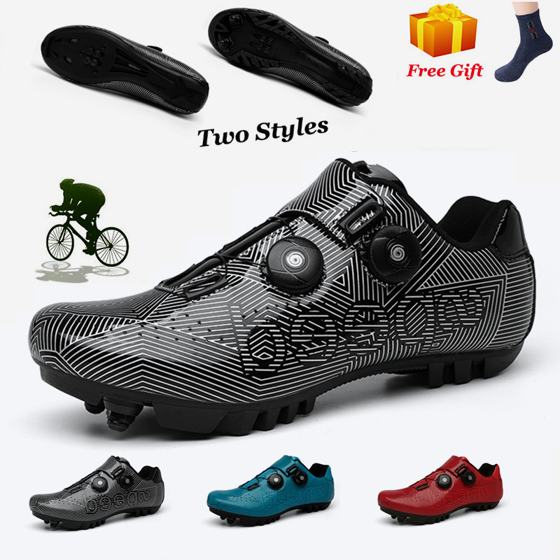 Details about   Self-Locking Cycling Shoes Professional Athletic Mountain Bike Bicycle Sneakers 