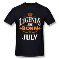 Legends Are Born In July T shirt For Men Plus Size Men Cotton Tees Streetwear| |   - AliExpress