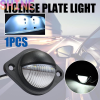 Shine 1pcs 12V LED Number License Plate Light สำหรับรถยนต์เรือรถจักรยานยนต์รถบรรทุกรถบรรทุก RV รถบรรทุกรถพ่วงโคมไฟภายนอก LED แผ่นป้ายทะเบียนรถบรรทุกไฟป้ายทะเบียน