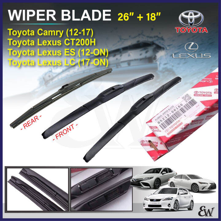26" + 18" Original Toyota Wiper Blade Toyota Camry (1217) Toyota Lexus