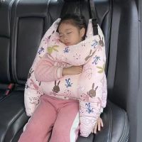 Travel Pillow Neck Support Cushion Pad for Kids Universal Safety H-Shape Travel Pillow Cushion for Car Seat Safety Neck Pillow