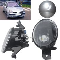 ไฟตัดหมอกรถยนต์เลนส์ LED 12V ไฟหน้ารถตัดหมอกสำหรับ Renault CLIO II (BB0 1/2 _ CB0 1/2 _ Hatchback 1998-2004