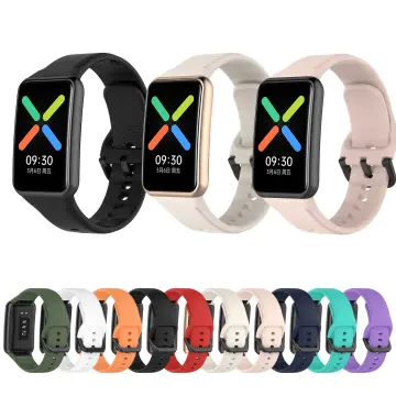 For OPPO Watch Free Smartwatch Strap Silicone Watch Band