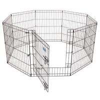 Petmate 8-panel Dog Exercise Pen เพ็ทเมท คอกสุนัข เอกเซอร์ไซส์ แปดเหลี่ยม