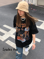 Spades Ace เสื้อครอป เสื้อยืด ชุดเซ็ทผู้หญิง สไตล์ ชิค สบาย ทันสมัย WTX23934EN 39Z230926