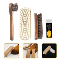 Washing Brush Suede Boot Shoe Brushes Polishing Care Kit Snow Boots Cleaning Horsehair Nubuck Shoe Care