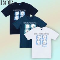 BOB Universal Studios Men Casper Photo Booth  T-Shirt - เสื้อผู้ชายยูนิเวอร์แซล สตูดิโอ แคสเปอร์ สินค้าลิขสิทธ์แท้100% characters studio