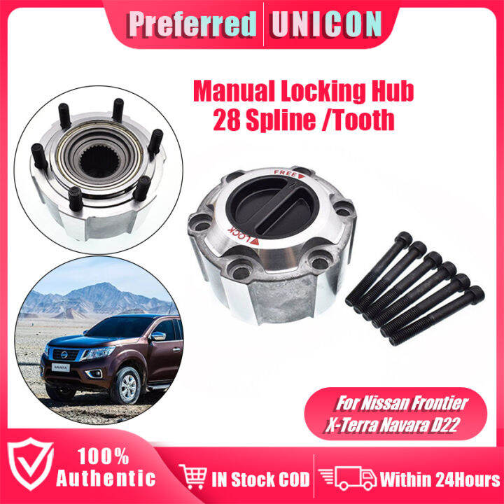 Spline Free Manual Car Wheel Locking Hubs Lock For Nissan Frontier X Terra Navara D Up