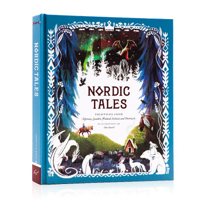 Original English Nordic mythology Nordic tales Nordic folk Norway Swedish mythology legend Nordic culture enlightenment illustration hardcover collection Ulla thynell