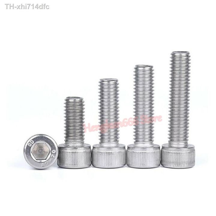 m6-m8-m10-m12-left-hand-thread-hexagon-hex-socket-cap-head-screws-304-stainless-steel-reverse-tooth-allen-hex-drive-screw-bolts