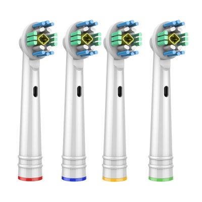 hot【DT】 Toothbrush Heads for Oral B Braun Electric Heads 7000/Pro 1000/9600/ 5000/3000/8000 (4psc)