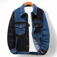 2021 coffee gray blue Black Green Jeans Jacket Men Slim Streetwear Denim Jacket Hoodie Men Hip Hop Bomber Jacket Homme Autumn