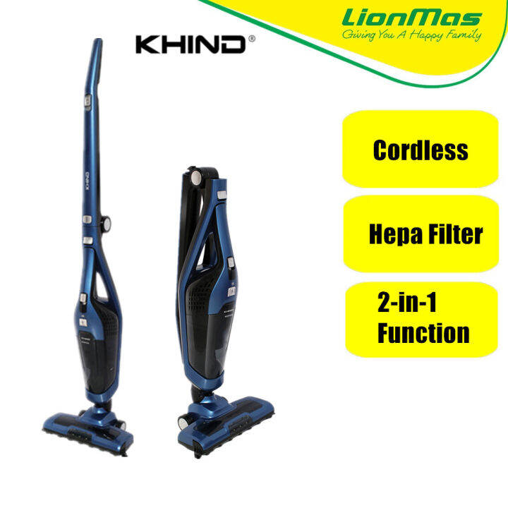 KHIND Cordless Upright Stick Vacuum Cleaner VC9000MS Lazada